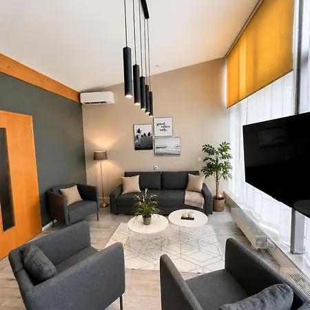 Cf02 Penthouse 105m2 Center Air Conditioning Apartment